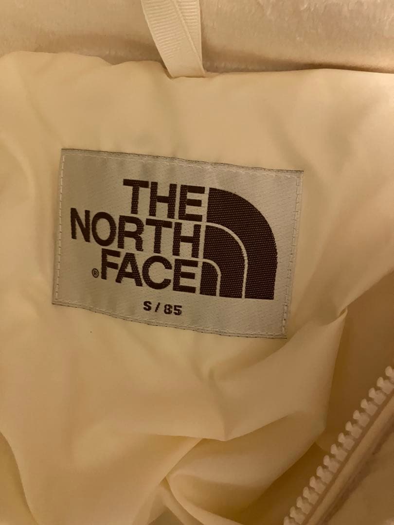 THE NORTH FACE アイボリー ダウンジャケット Sサイズ