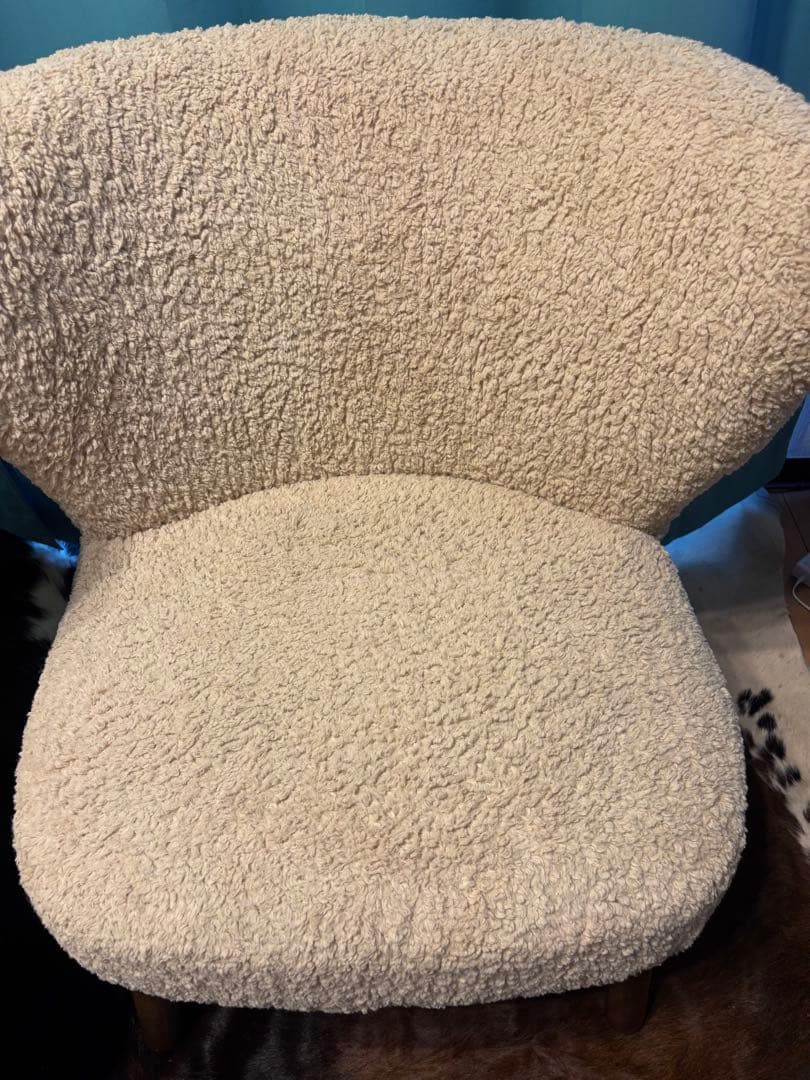 ZARA  ボア チェア　イス　①