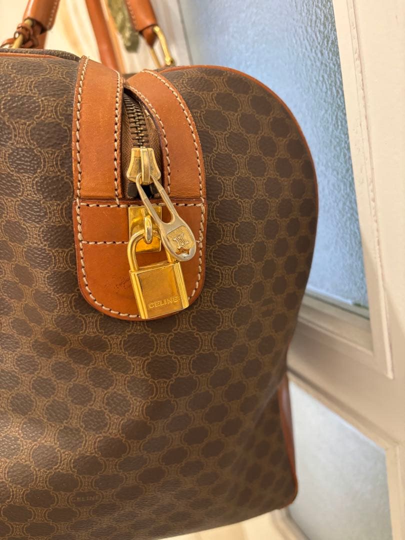 CELINE Paris ✨️マカダム トリオンフ ボストンバッグ