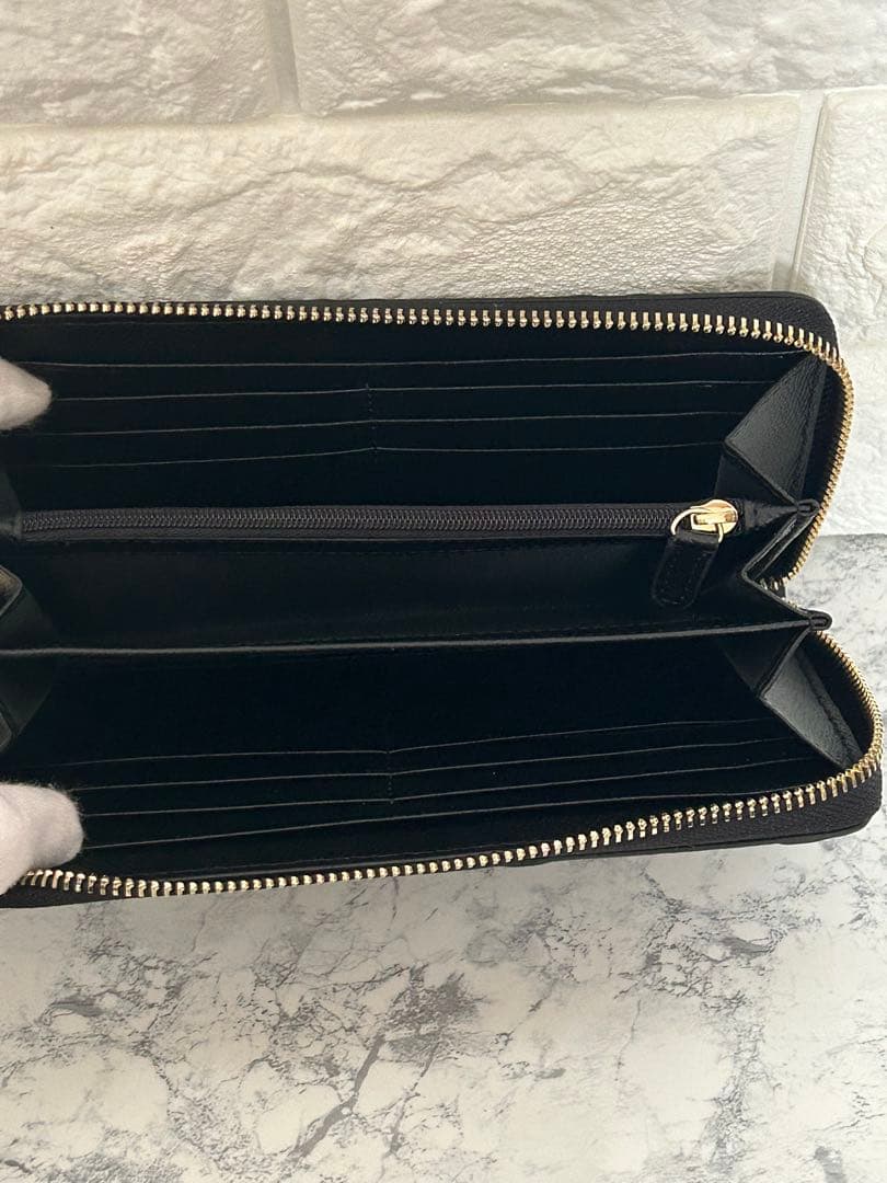 COACH ブラック長財布