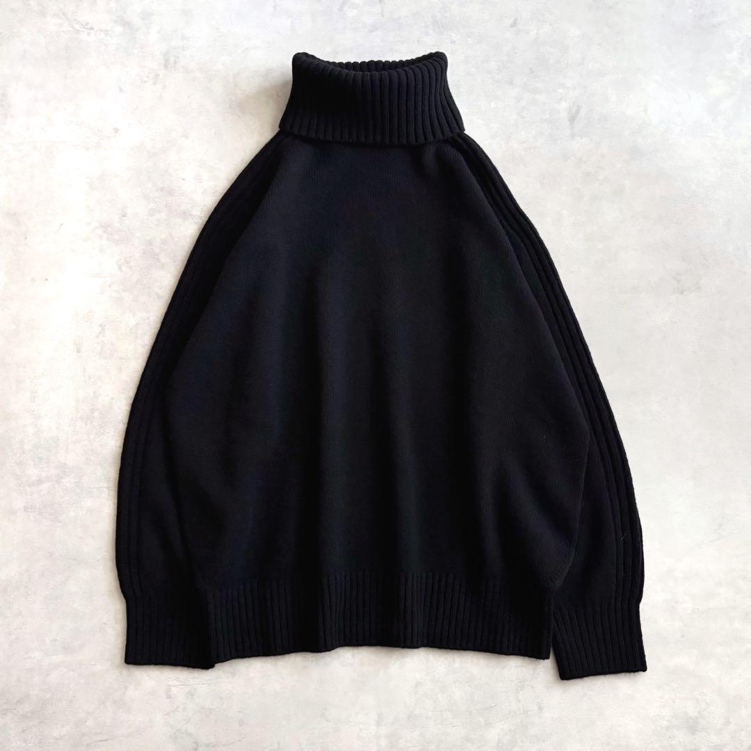 美品 ◆ FRAMeWORK フレームワーク　ニット　カシミヤ混　ブラック