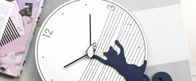 クリエイティブ ファッション モダン シンプル 芸術 雰囲気寝室 時計 ミュート