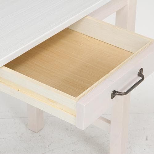 《新品・送料無料》デスク マンチェスター ホワイトウォッシュ