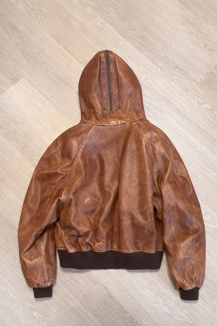 【希少・日本製】Barbiche 本革 フライトジャケット 80sヴィンテージ