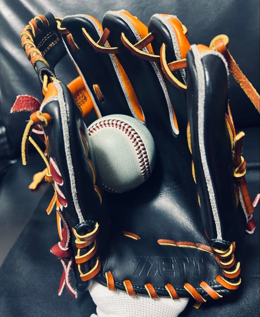 ZETT プロステスペシャルオーダー 硬式 内野用 極上品 日本製 専用袋箱付