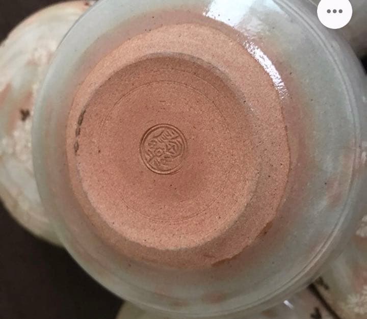 茶器 懐石 三島焼き 陶楽 二種五つセット 美品