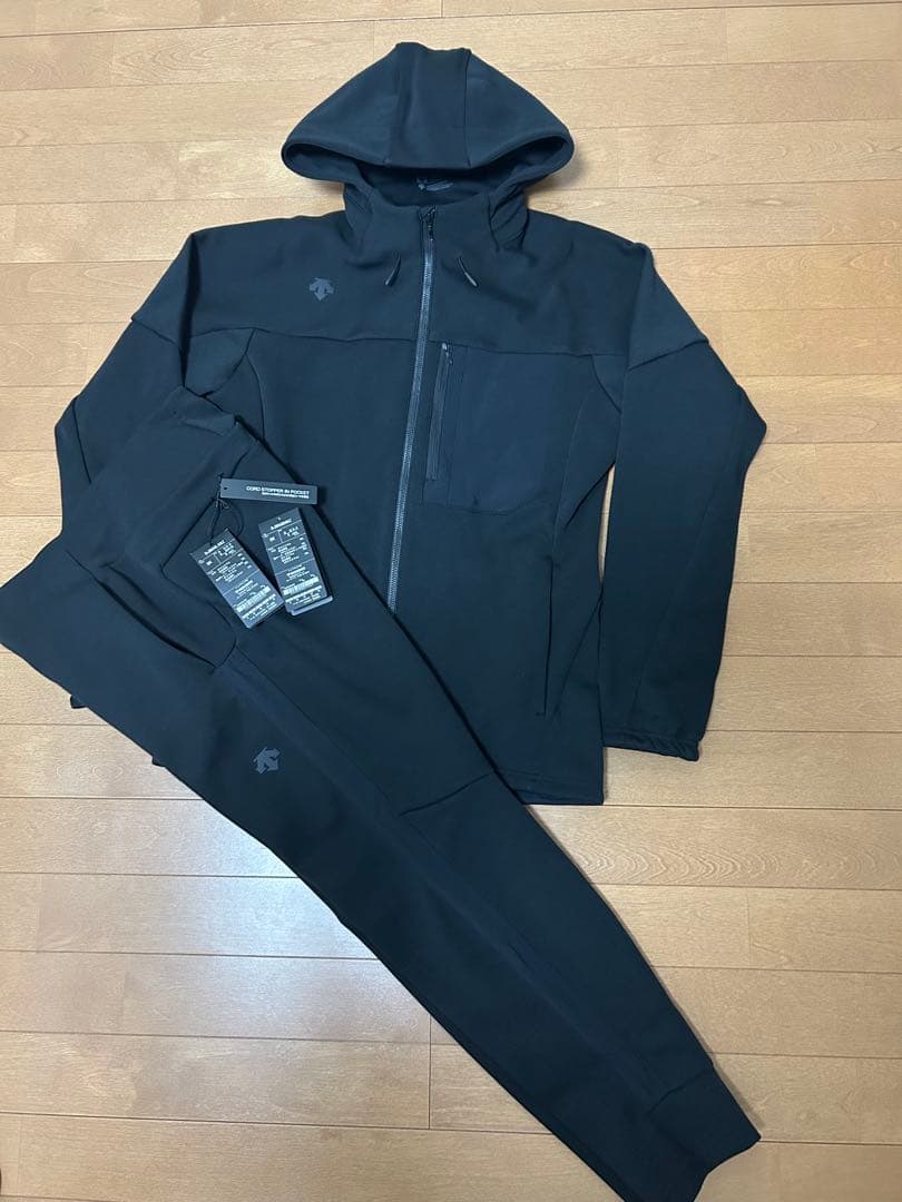 【更値下げ】デサント　フーディースウェット　セットアップ　上下　M