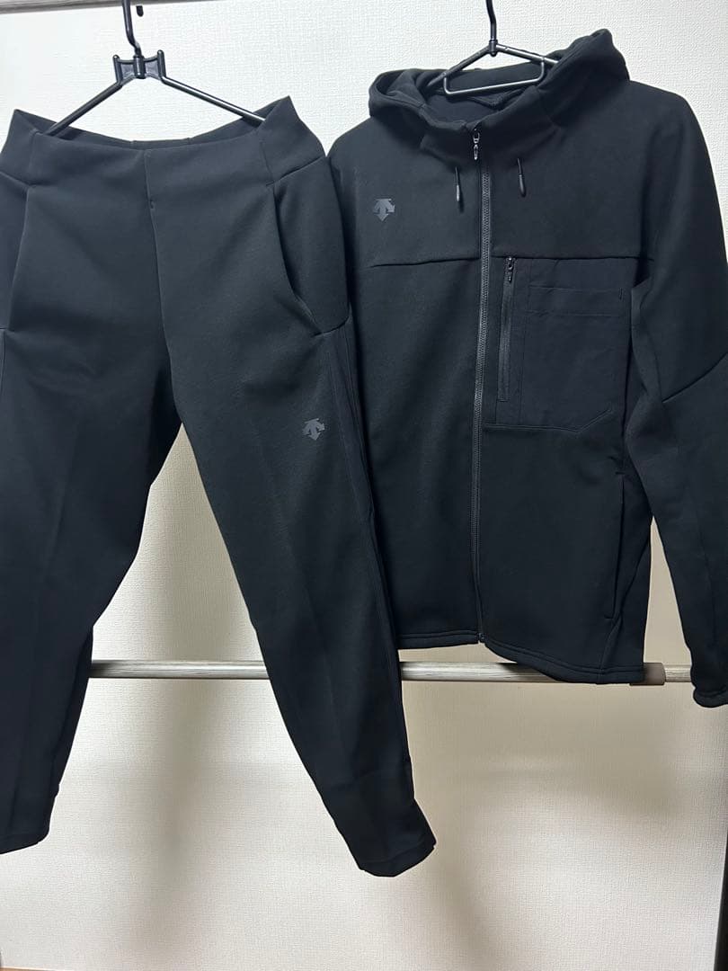 【更値下げ】デサント　フーディースウェット　セットアップ　上下　M