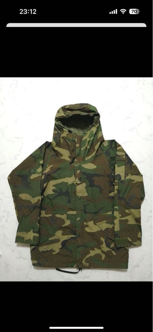 80s USA製 米軍 USARMY 迷彩 ゴアテックス マウンテンパーカー M