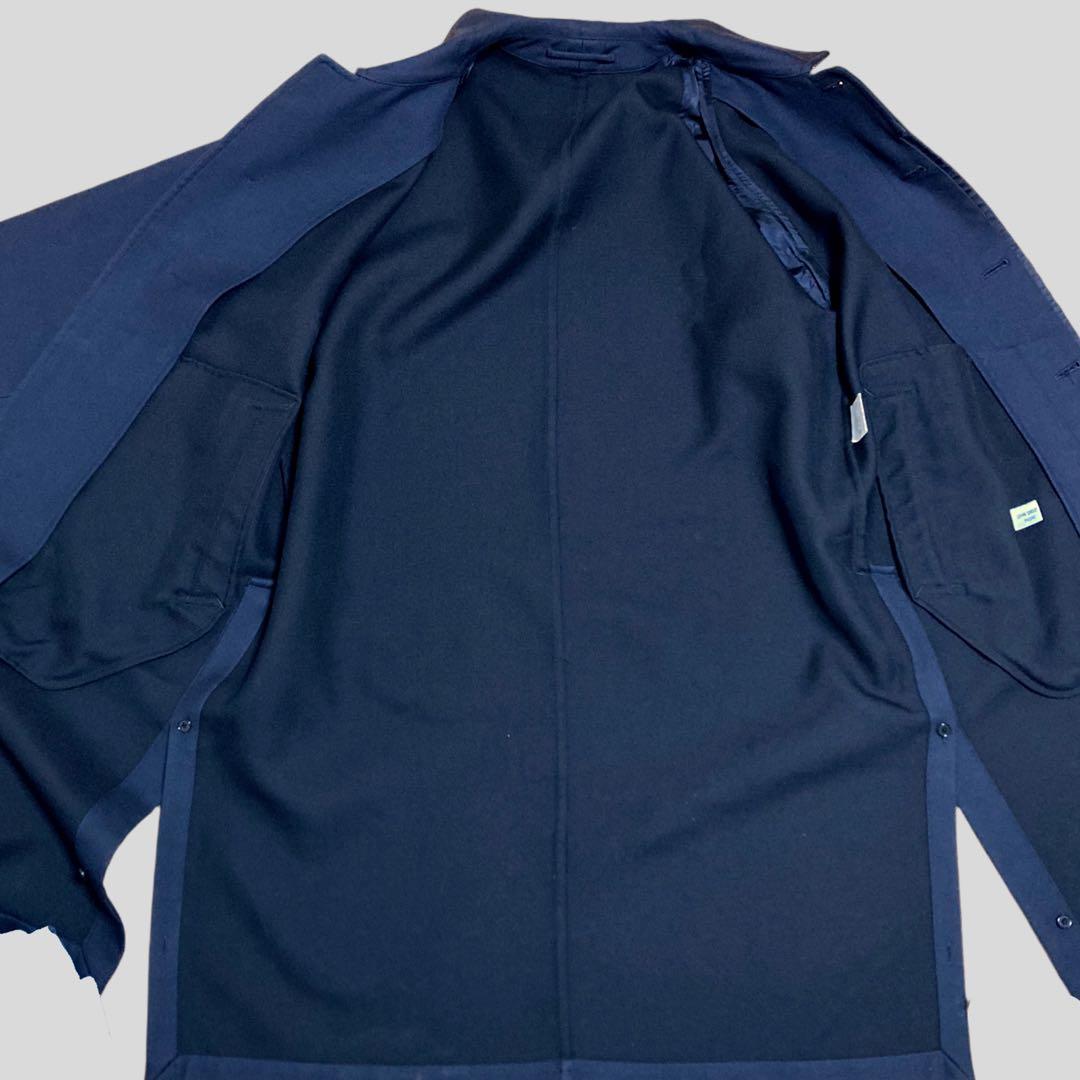 【12/21まで限定値下】JOHN SMEDLEY ダブルクロスバルカラーコート