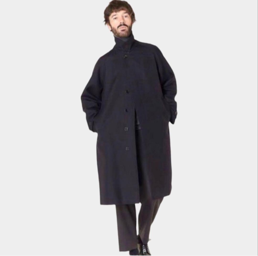 【12/21まで限定値下】JOHN SMEDLEY ダブルクロスバルカラーコート