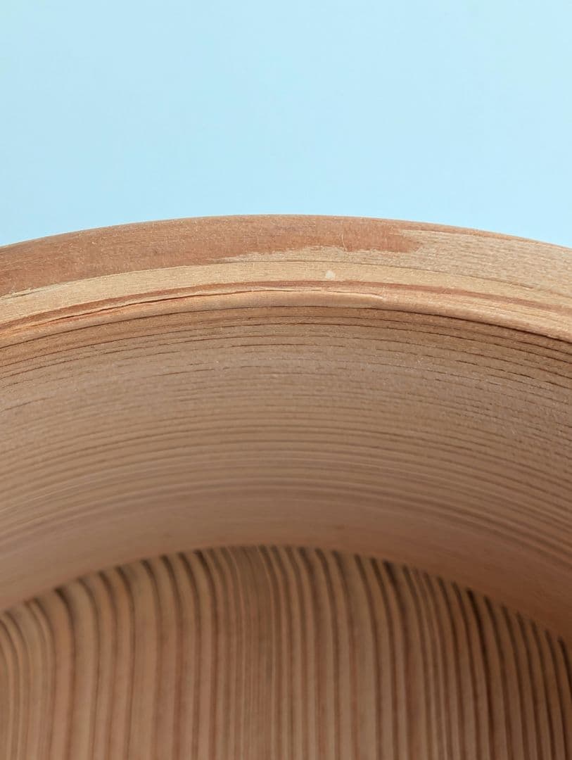 未使用　柴田慶信商店　白木おひつ　5寸　2合