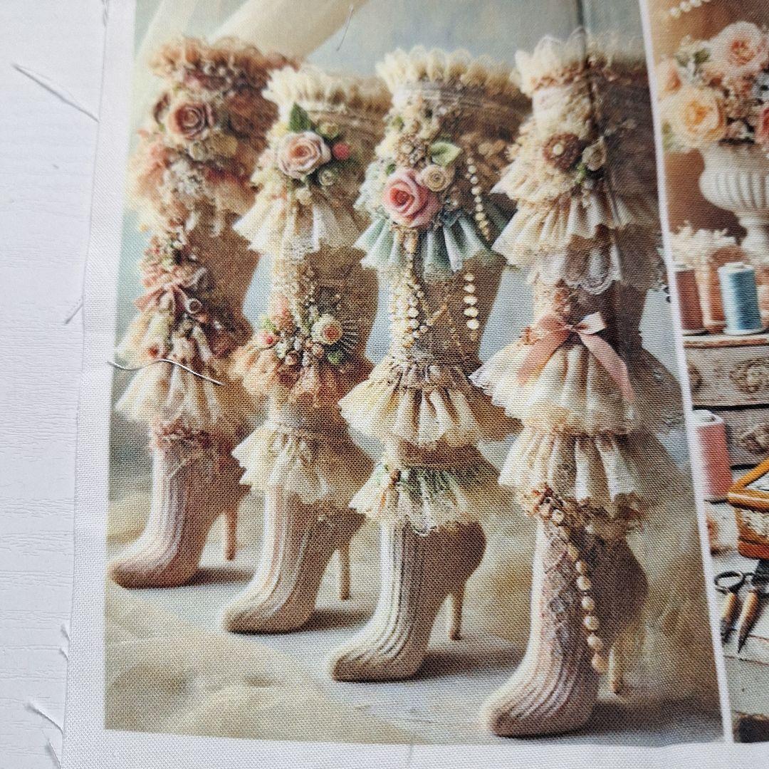 素敵なパネル生地　ハンドメイド