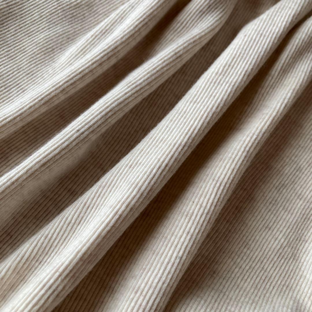 そら。さま専用♡【未使用】dahl'ia袖口シャーリング麻ドットプルオーバ日本製