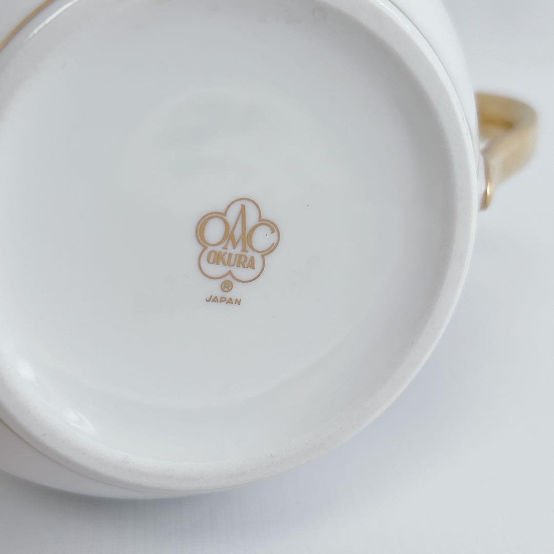 希少　大倉陶園　金蝕葡萄　ティーポット&シュガーポット　金彩