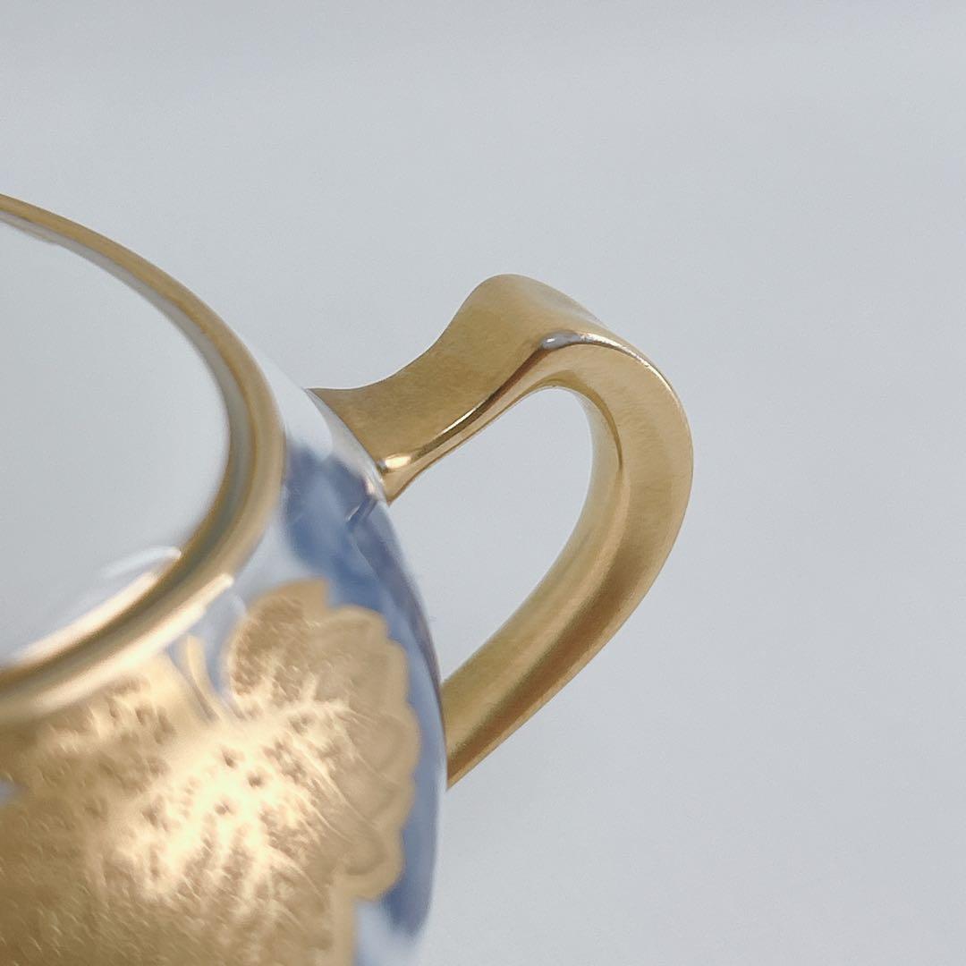 希少　大倉陶園　金蝕葡萄　ティーポット&シュガーポット　金彩