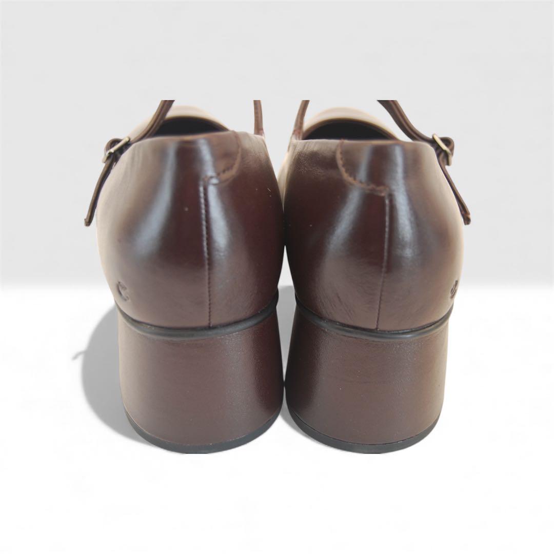 ゆ*。様 ★美品★eccoスカルプテッド LX35 パンプス ストラップ付24.