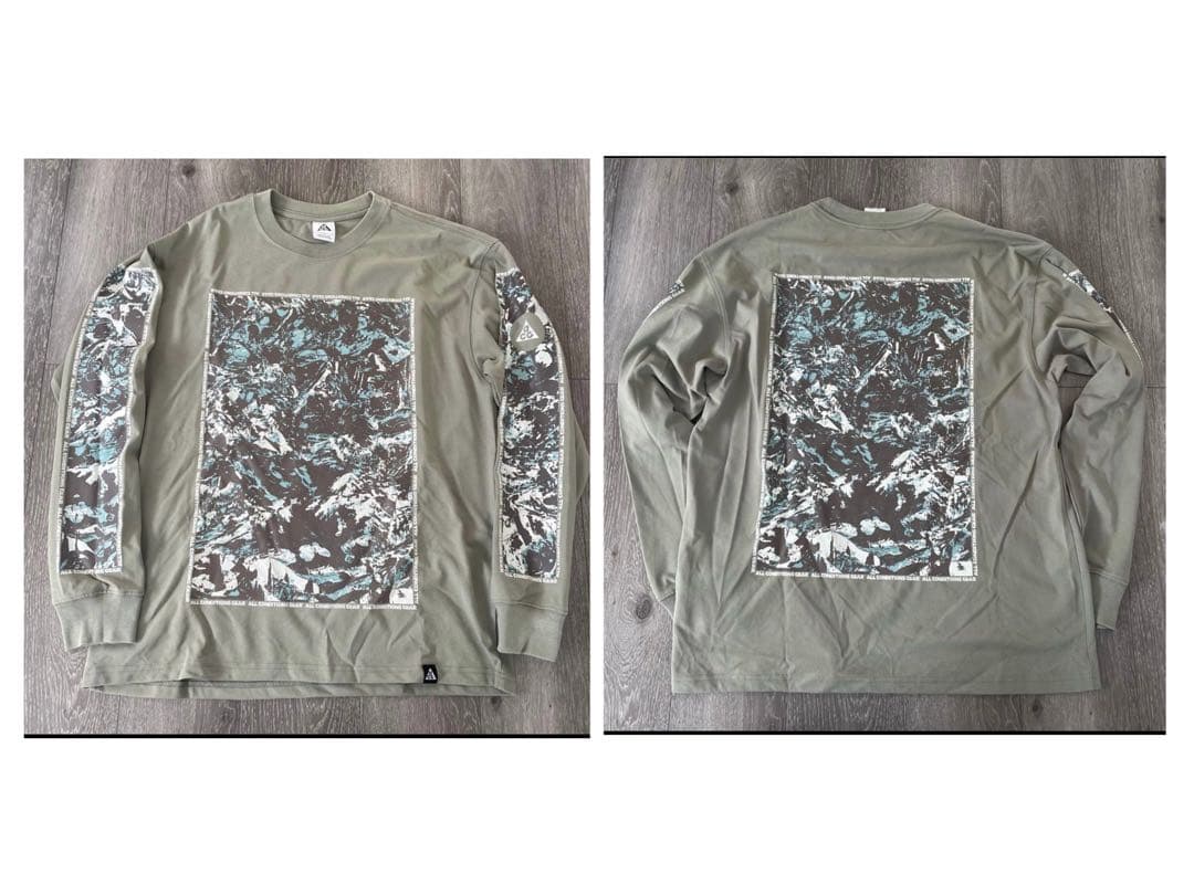 NIKE ACG 迷彩柄長袖カットソー3枚セット