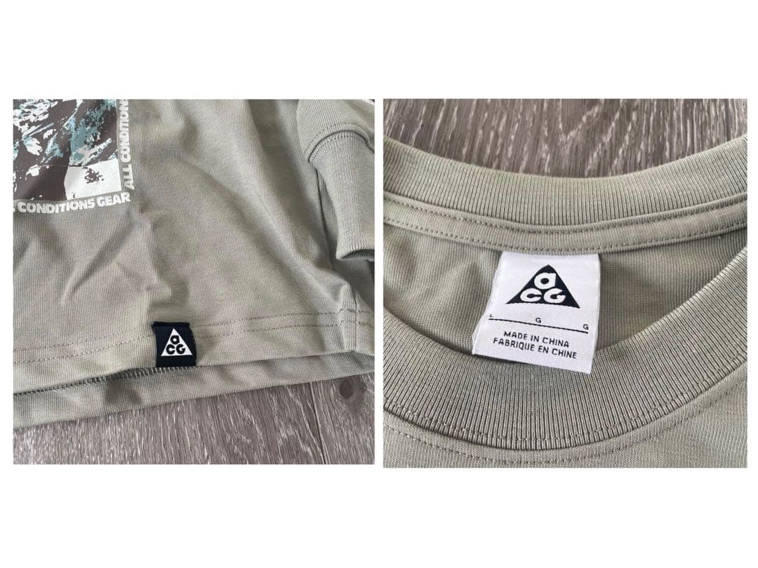 NIKE ACG 迷彩柄長袖カットソー3枚セット