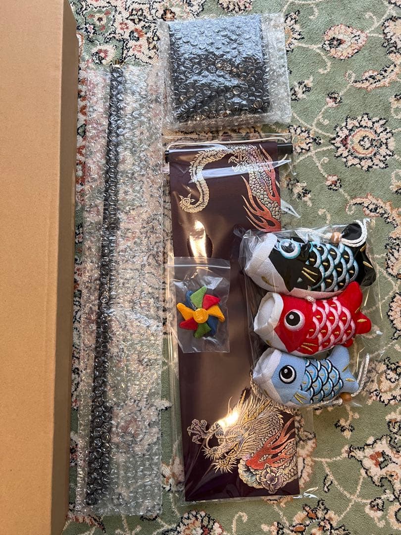 新品未使用 三越購入 鯉飾り こいのぼり