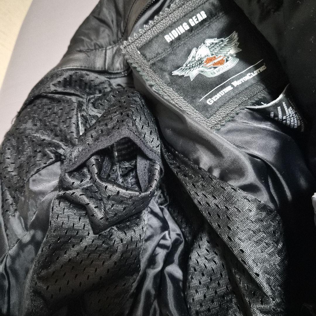 Harley-Davidson ブラックレザージャケット