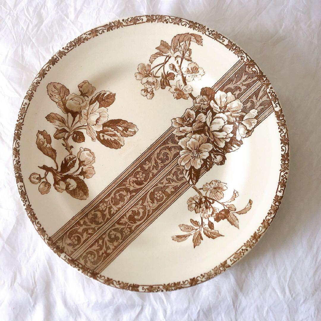 グランデポ　エミールブルジョワ　ディナープレート G フランスアンティーク食器