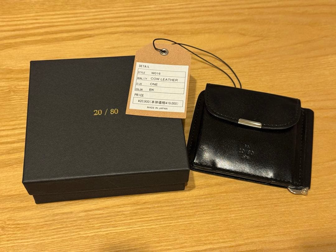 小物 20/80 TOCHIGI LEATHER CLIP WALLET