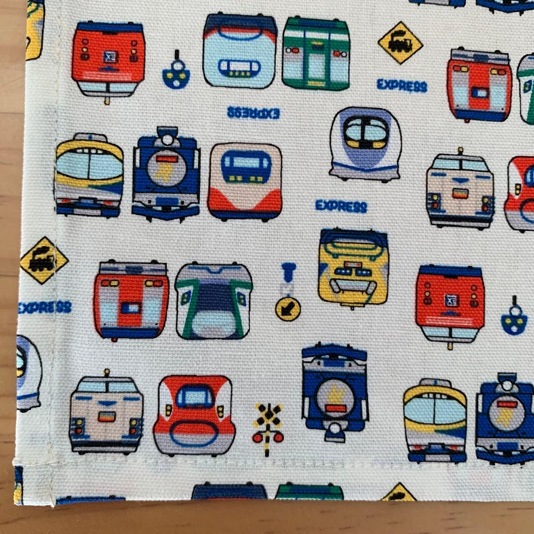 3色から選べるランチマット、サイズオーダー可能☆電車柄