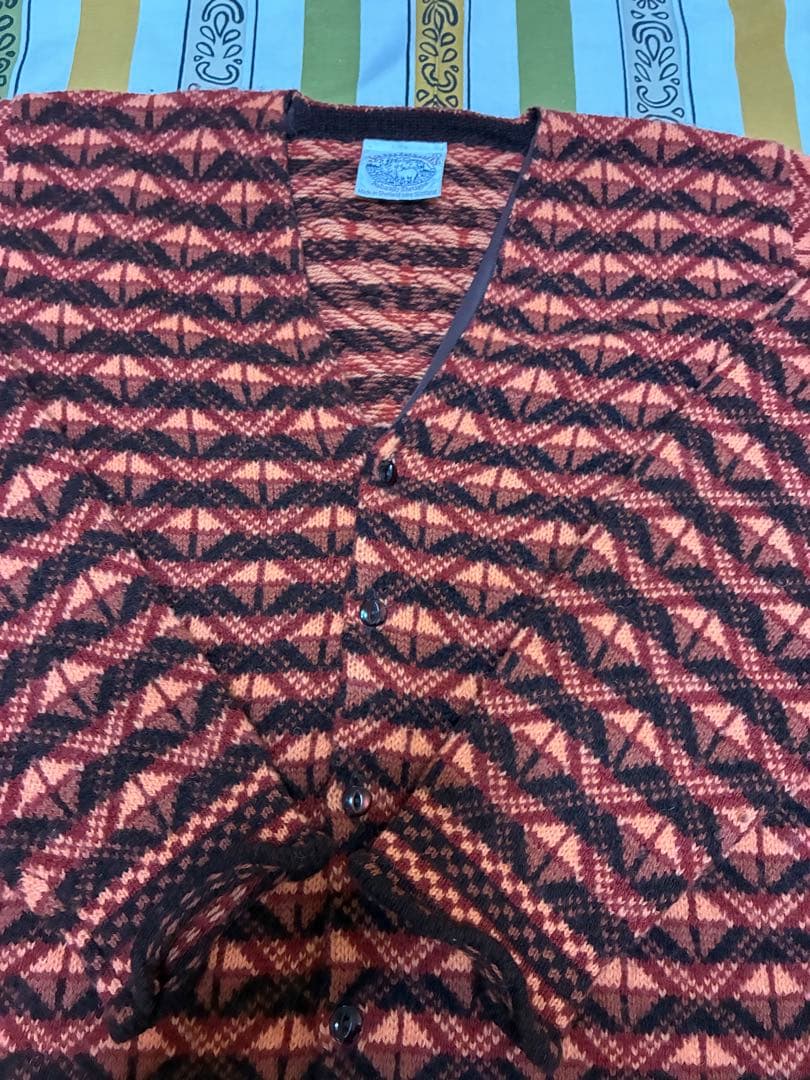 ジャミーソンズ◼️shetlandウール・カーディガン・ジャケット◼️スコットランド