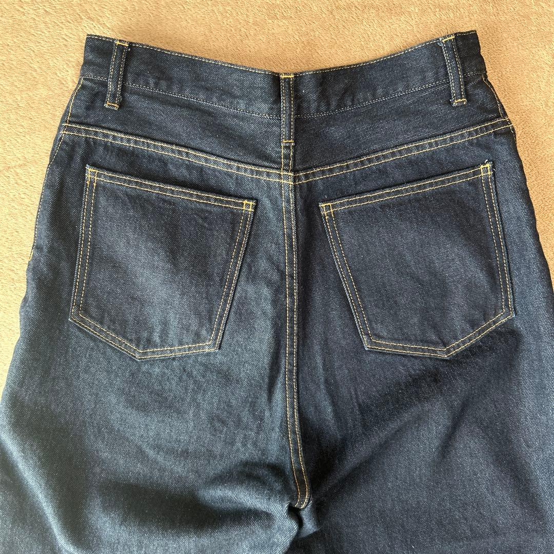 三代目【TODAYFUL】 インディゴ　ワイドデニム　size25