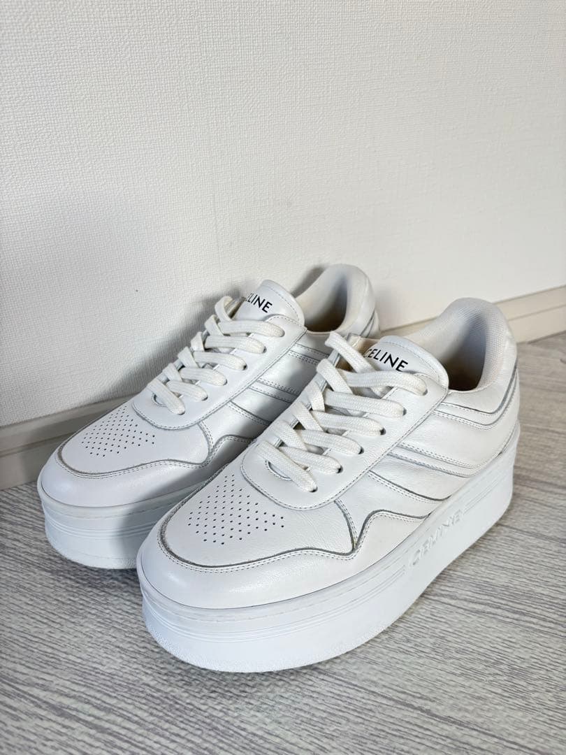 CELINE ブロックスニーカー ウェッジアウトソール