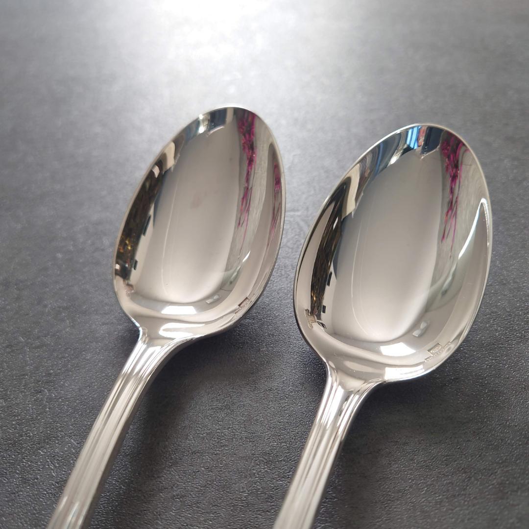 美品 クリストフル アルビ テーブルスプーン 2点