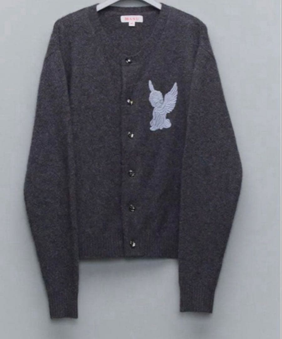 トップス MASU ANGEL EMBROIDERED CARDIGAN 44