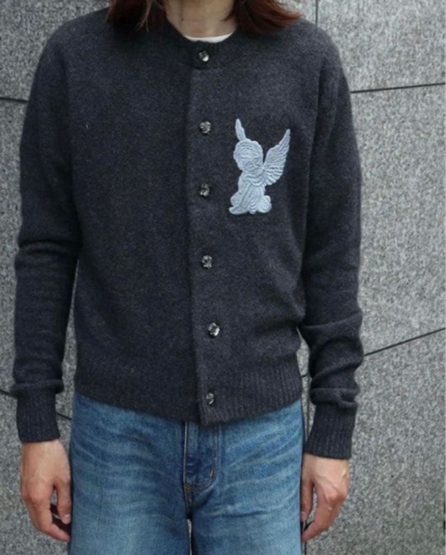 トップス MASU ANGEL EMBROIDERED CARDIGAN 44