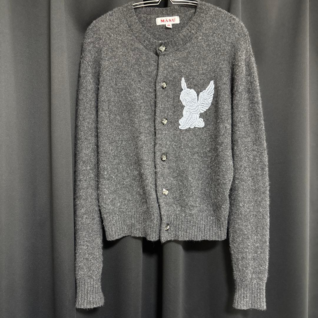 トップス MASU ANGEL EMBROIDERED CARDIGAN 44
