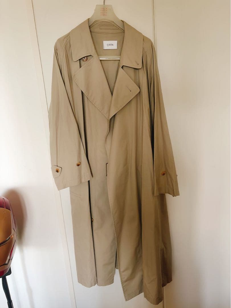 CIOTA タイロッケンコート　ベージュ　5