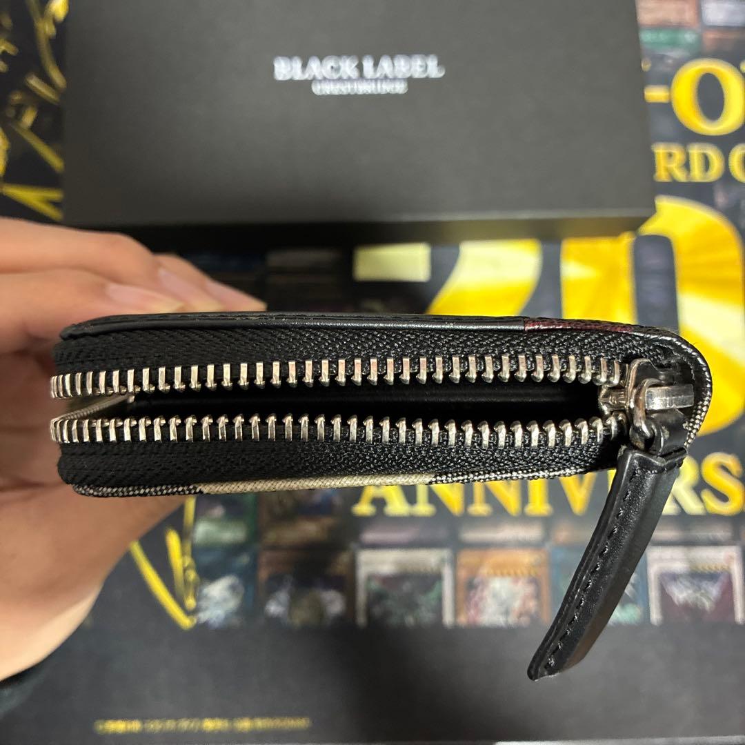 BLACK LABEL CRESTBRIDGE 長財布 チェック柄