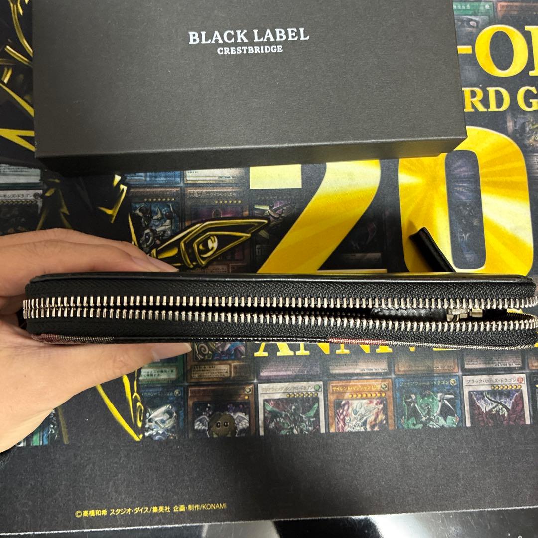 BLACK LABEL CRESTBRIDGE 長財布 チェック柄