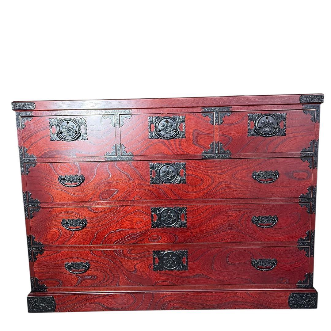 【極美品】飛鳥工芸家具 欅箪笥 整理箪笥 和服箪笥 着物箪笥 民芸家具
