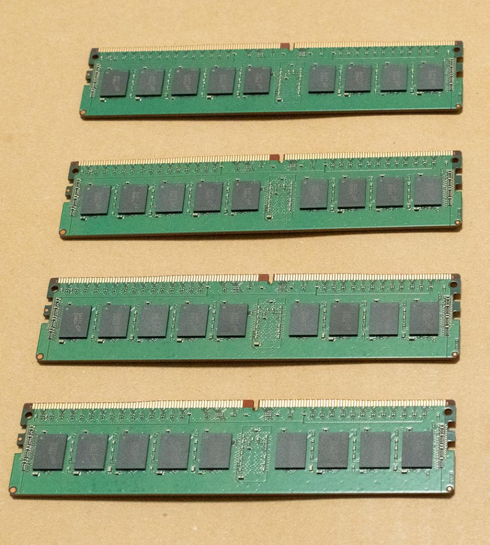 Crucial DDR4 8GB メモリ 4枚セット その2