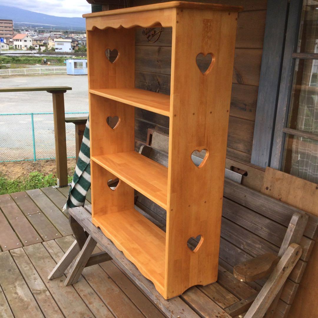 タンタンさま専用ページ♡カントリーハート　大型シェルフ　背板無し