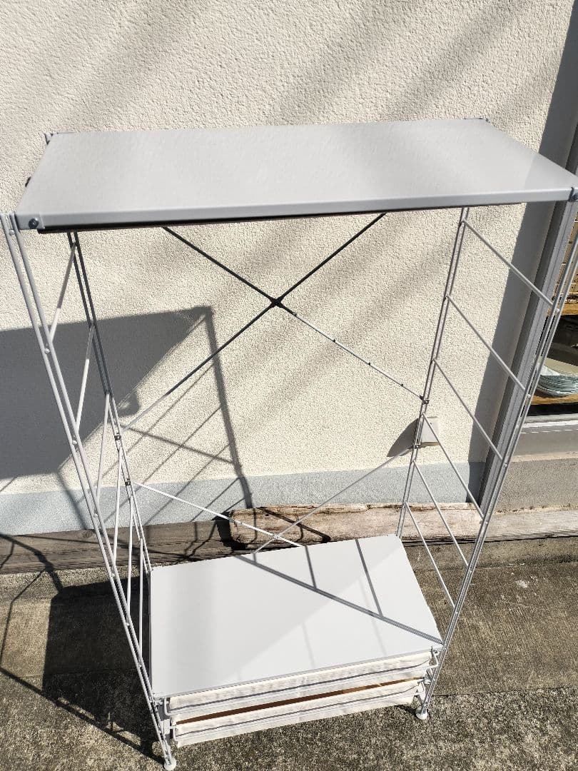 無印良品 MUJI スチールユニットシェルフ【ワードローブ】