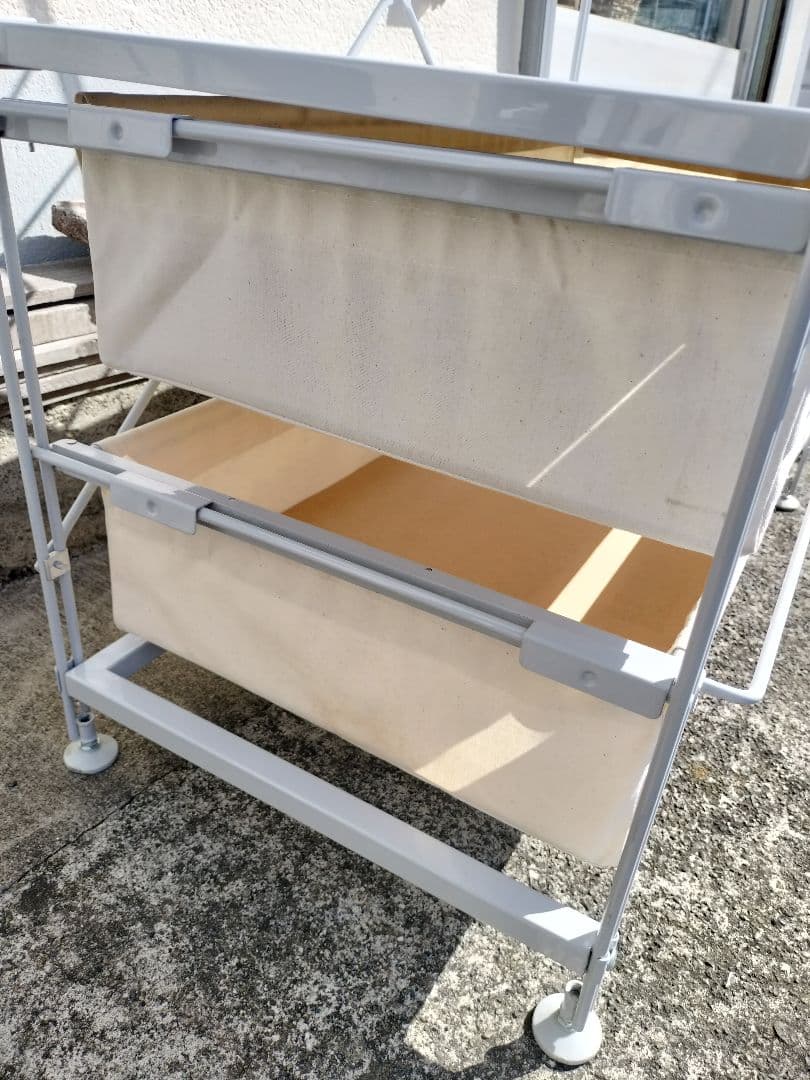 無印良品 MUJI スチールユニットシェルフ【ワードローブ】