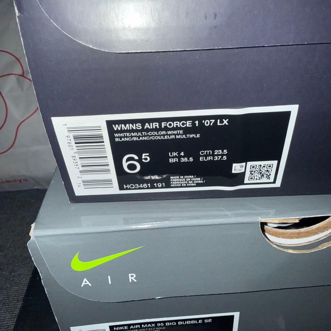 新品 NIKE WMNS AIR FORCE 1 '07 LX ラメ グリッター