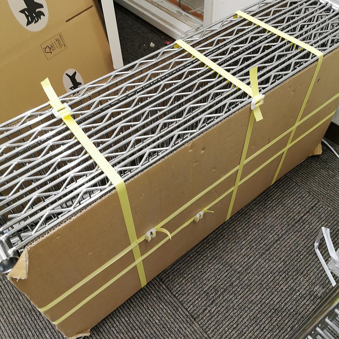 幅90cm　スチールラック 5段 シルバー 値引き交渉可