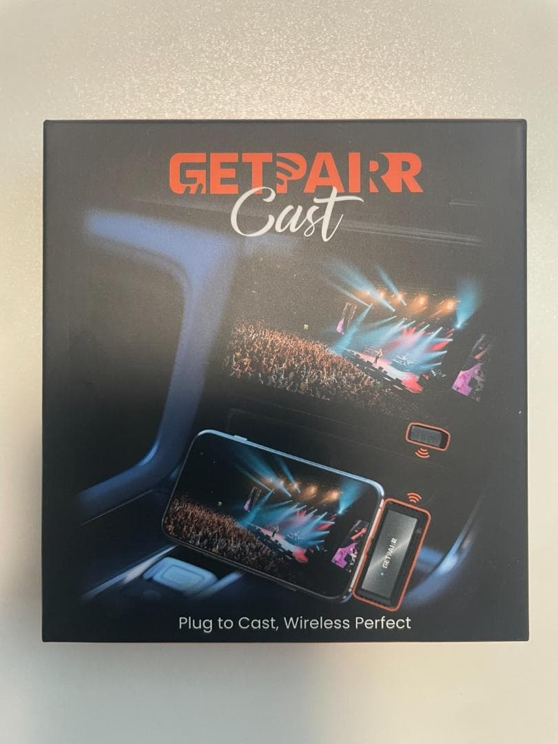 GETPAIRR Mirror Cast ワイヤレスミラーリングアダプター