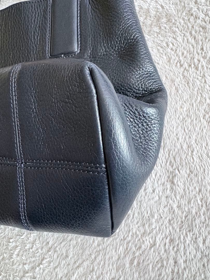 『美品』HIROFUトートバッグ ハンドバッグ 黒