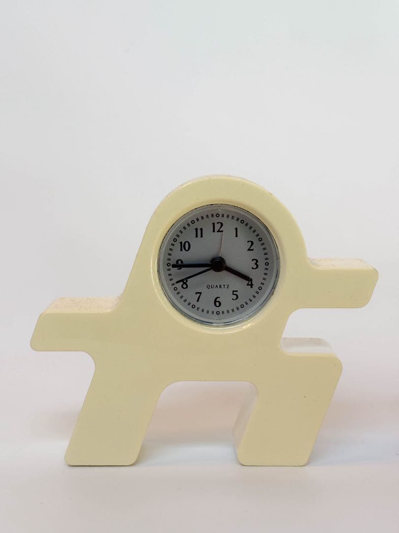 2人　時計　温湿度計　ポストモダン