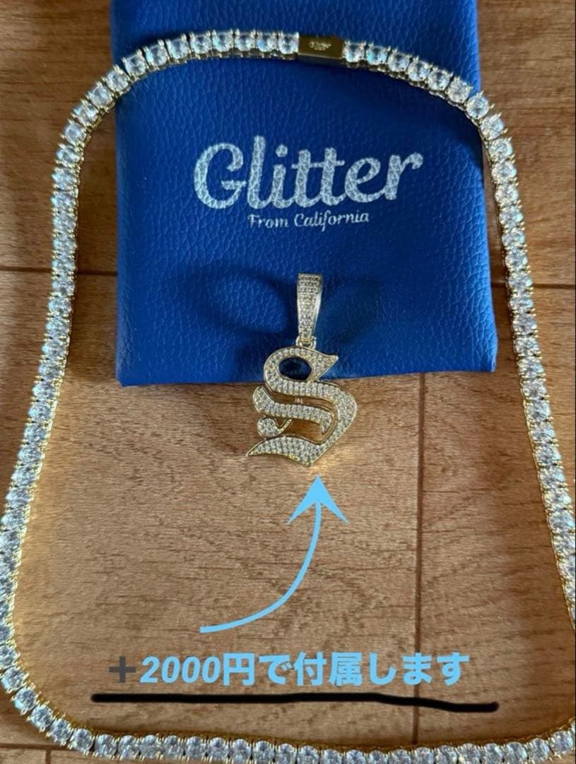 【glitter】 Tennis Necklace 5ミリ