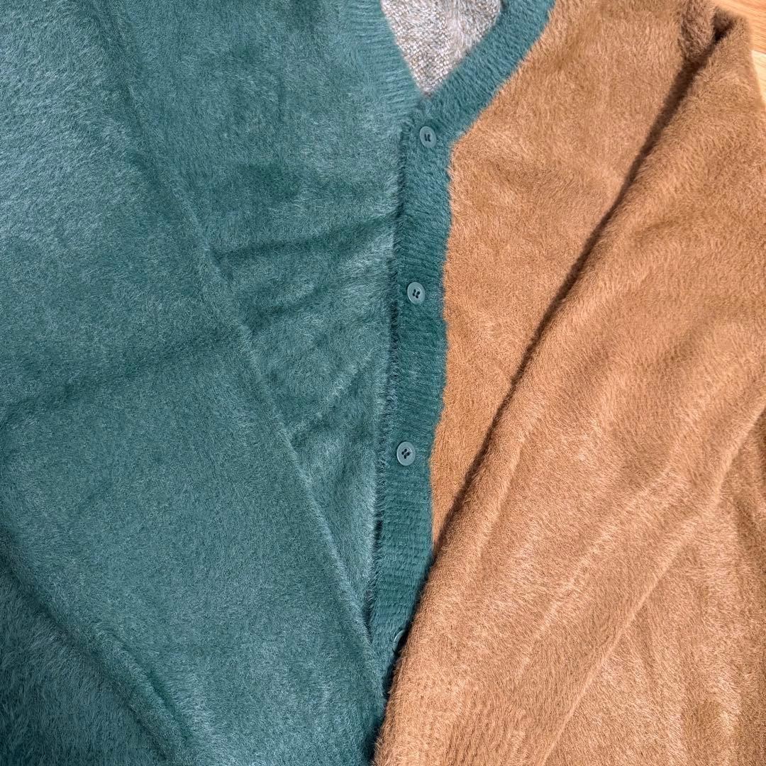 HUF アートプリント カーディガン XL